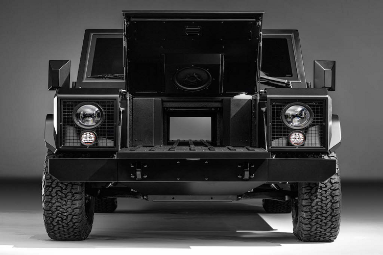 Xe dien My Bollinger thiet ke nhu Mercedes G-Class 