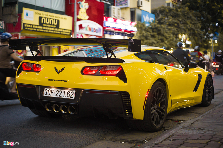 “Soi” xe Chevrolet Corvette C7 Z06 doc nhat Ha Noi-Hinh-4