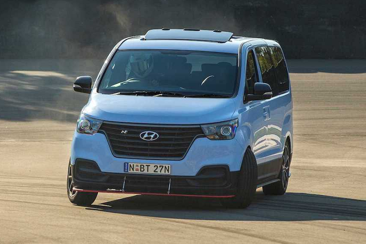 Xe Van Hyundai Starex do khung cho dan choi drift-Hinh-5