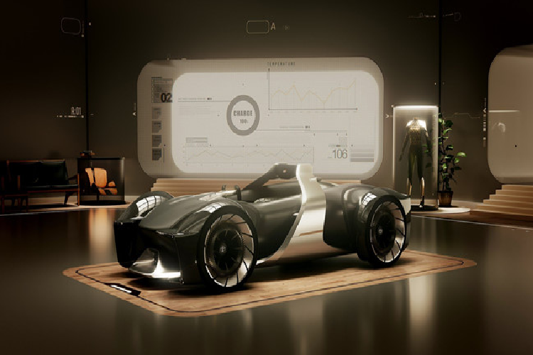 Concept xe the thao tuong lai e-Racer 