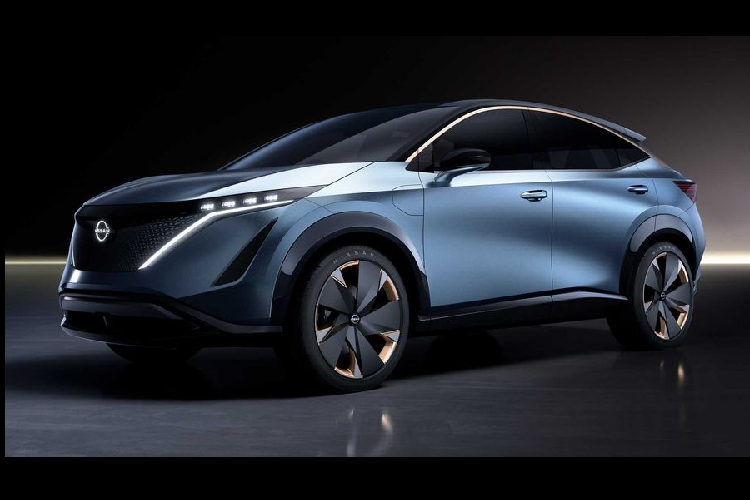 Ngam crossover chay dien tuong lai - Nissan Ariya Concept moi