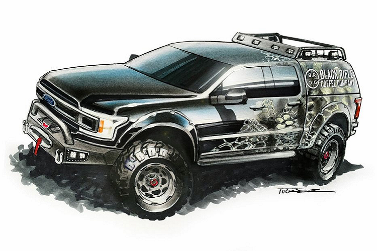 Ford Mustang va F-150 dac biet lo dien truoc them SEMA 2019-Hinh-5