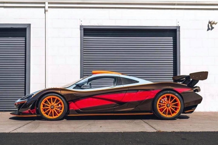 Sieu xe Mclaren P1 GT Long Tail phoi mau Gulf Livery cuc doc