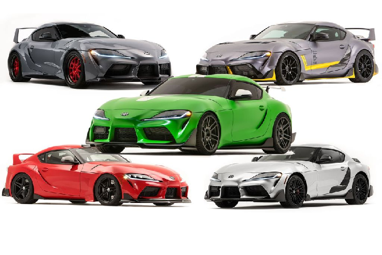 Toyota ra mat 5 mau y tuong doc dao tu Supra 2020