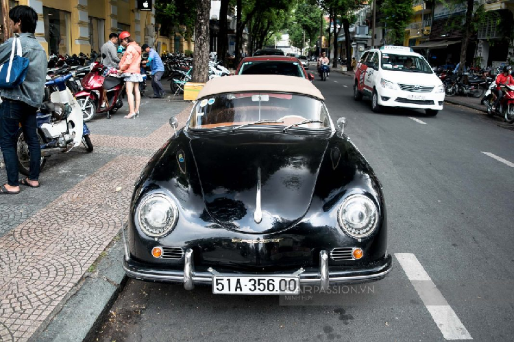 Chi tiet Porsche 356A Speedster di san 