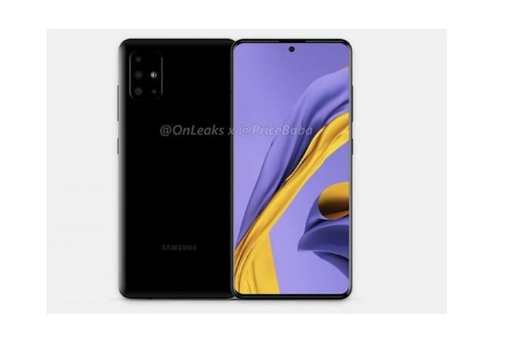 Lo hinh anh render cua Galaxy A51 voi man hinh “duc lo”-Hinh-2