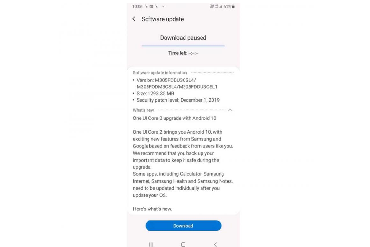 Galaxy M20 va M30 duoc ban cap nhat One UI 2.0 tren Android 10-Hinh-2