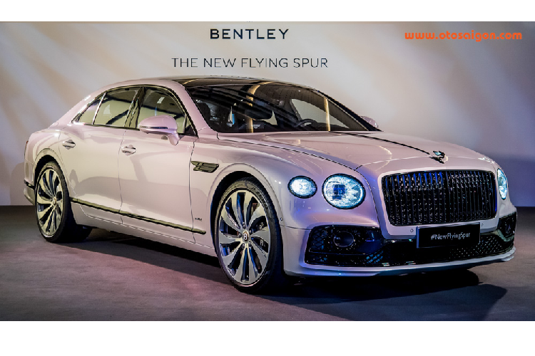Sedan hang sang Bentley Flying Spur 2020 lan banh den Chau A