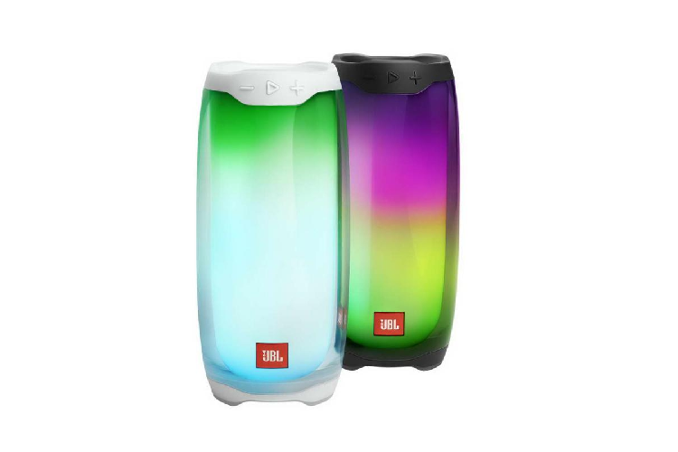 Loa di dong JBL Pulse 4 ket hop am thanh va anh sang