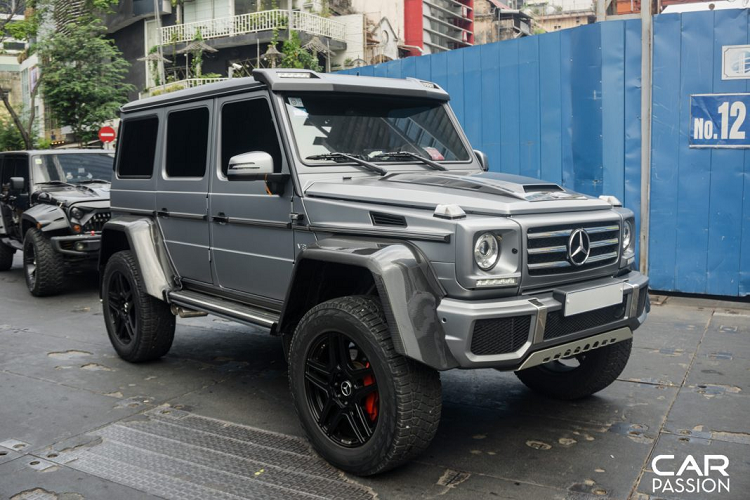 “Khung long” Mercedes G500 4×4² cua dai gia Campuchia o Sai Gon-Hinh-3