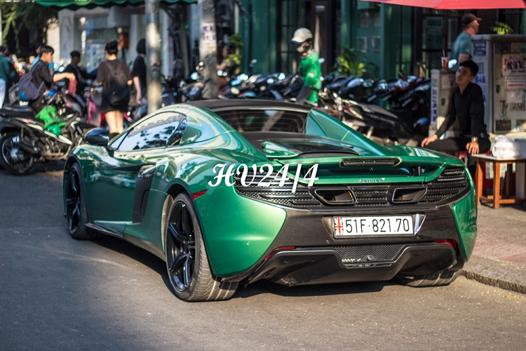 Chong Diep Lam Anh khoac ao “tac ke” cho sieu xe McLaren 650S-Hinh-4