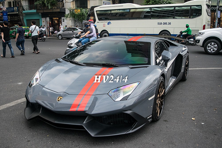 Lamborghini Aventador do bodykit 