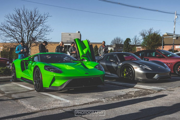 Sieu xe Ford GT noi bat voi mau son Lamborghini Huracan-Hinh-9