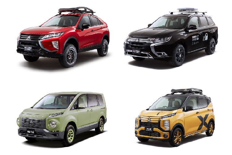 Xe Mitsubishi concept moi nao “do bo” Tokyo Auto Salon 2020?