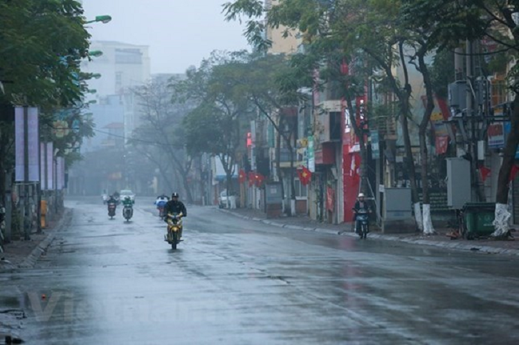 Nhieu khu vuc co mua, Bac Bo troi ret ve dem va sang som