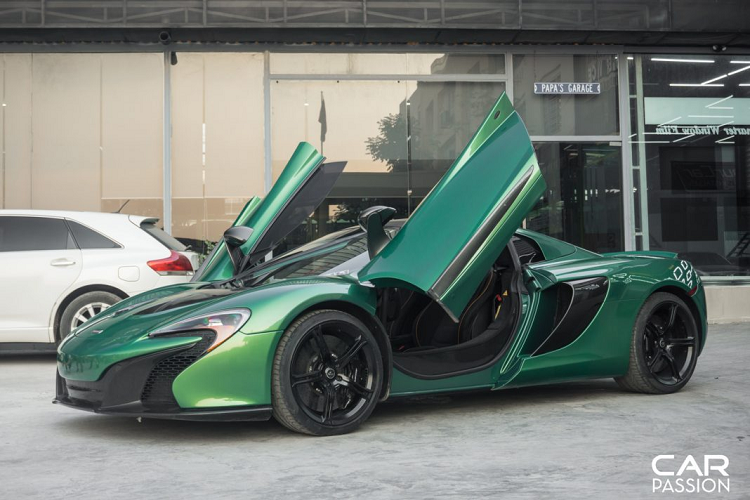 Sieu xe McLaren 650S Spider hon 10 ty son lot o Sai Gon-Hinh-10