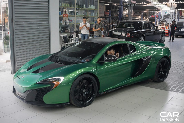 Sieu xe McLaren 650S Spider hon 10 ty son lot o Sai Gon-Hinh-4