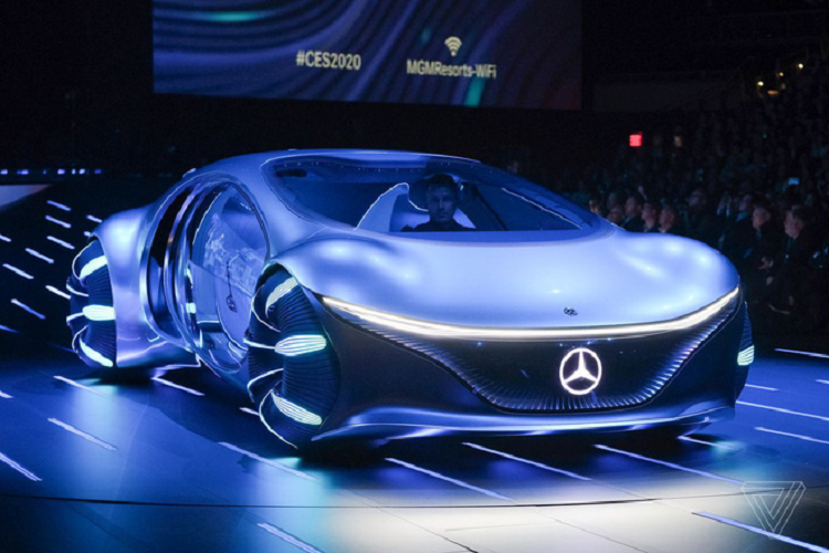 Mercedes-Benz Vision AVTR concept, xe tương lai phong cách Avatar