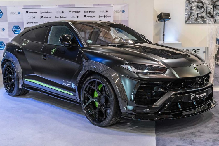 Sieu SUV Lamborghini Urus ham ho hon nho Prior Design 