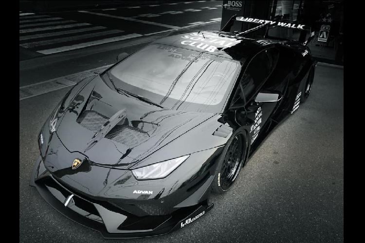 Sieu xe Lamborghini Huracan khoac ao Anti Social Social Club-Hinh-6