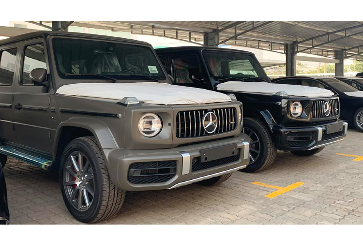 Mercedes-AMG G63 2020 so huu mau son nua ty ve Viet Nam