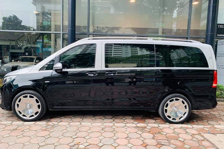 Dan choi Viet bien Mercedes-Benz V-Class thanh sieu sang Maybach