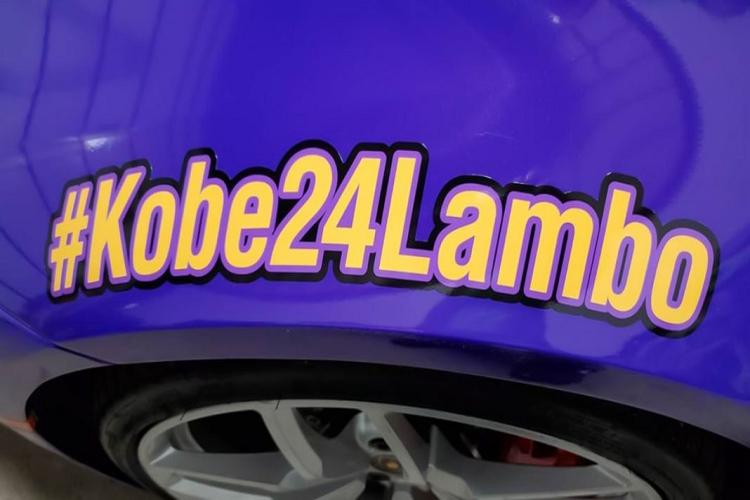 Sieu xe Lamborghini Huracan trong bo ao tuong niem Kobe Bryant-Hinh-3