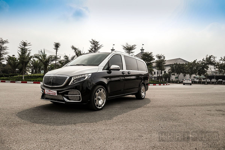 Chi tiet Mercedes-Benz V250 do Maybach hon 2 ty tai Ha thanh