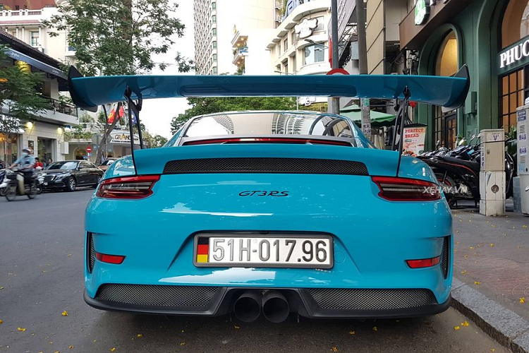 Sieu xe Porsche 911 GT3 RS 2019 hon 20 ty tren pho Sai Gon-Hinh-7