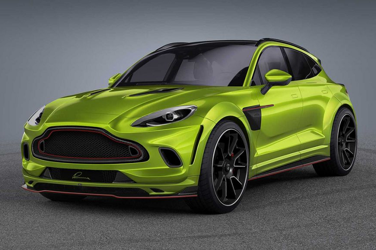 Aston Martin DBX ngap tran soi carbon tu Lumma Design