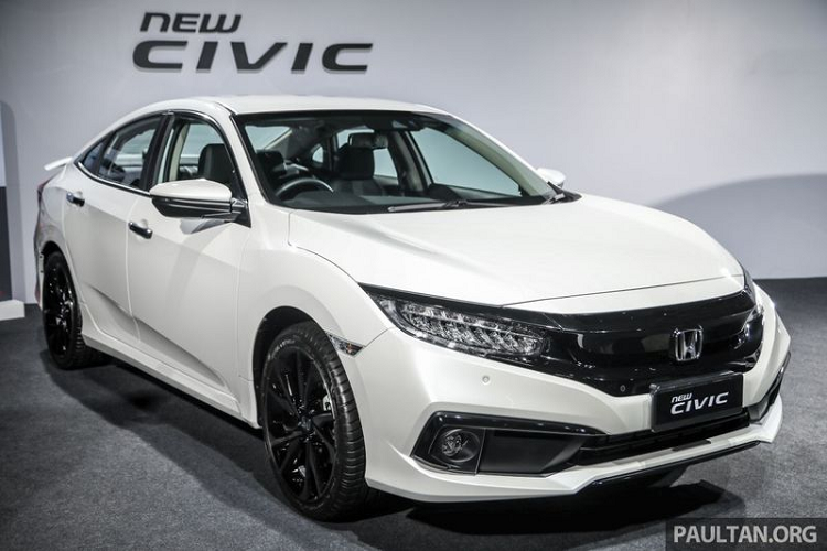 Can canh Honda Civic 2020 tu 648 trieu dong tai Malaysia