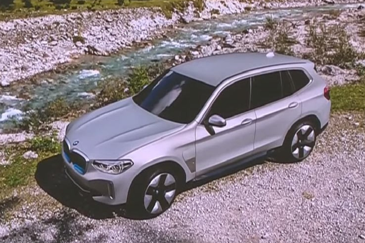 BMW iX3 2021 se giu nguyen luoi tan nhiet “khung“?