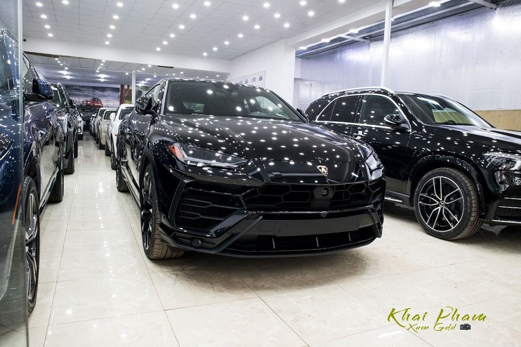 Sieu SUV Lamborghini Urus mau den hon 22 ty, doc nhat Viet Nam-Hinh-11