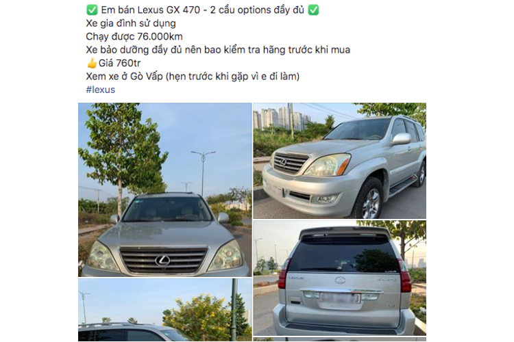 Lexus GX470 dung 13 nam rao ban 980 trieu o Sai Gon-Hinh-10