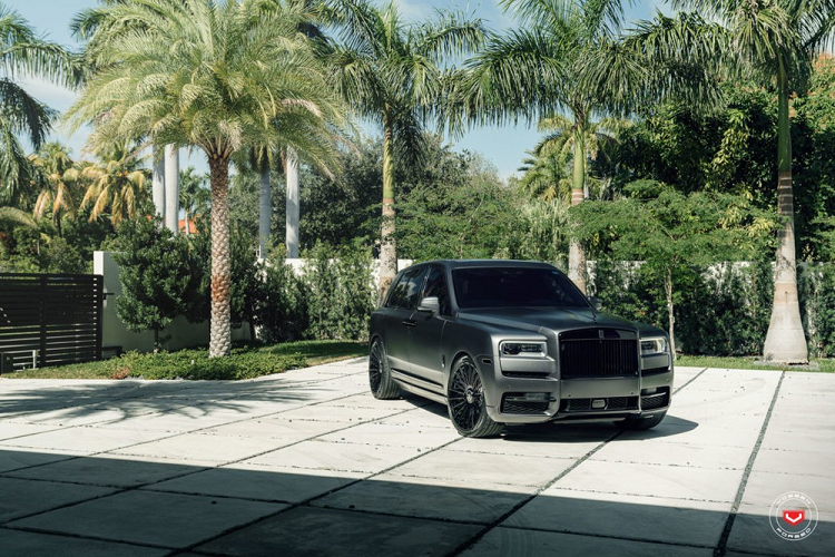 SUV sieu sang Rolls-Royce Cullinan do mau xam mo gay tranh cai-Hinh-2