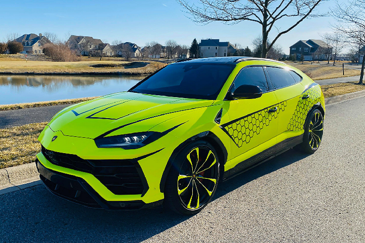 Sieu SUV Lamborghini Urus mau doc cua dan choi Viet tai My-Hinh-6