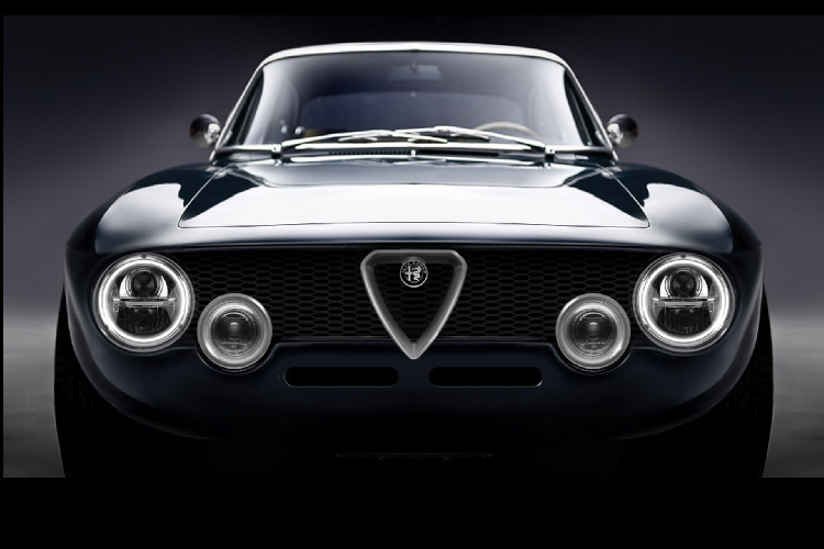 Xe co Alfa Romeo Giulia hon 55 tuoi, hoi sinh thanh sieu xe dien