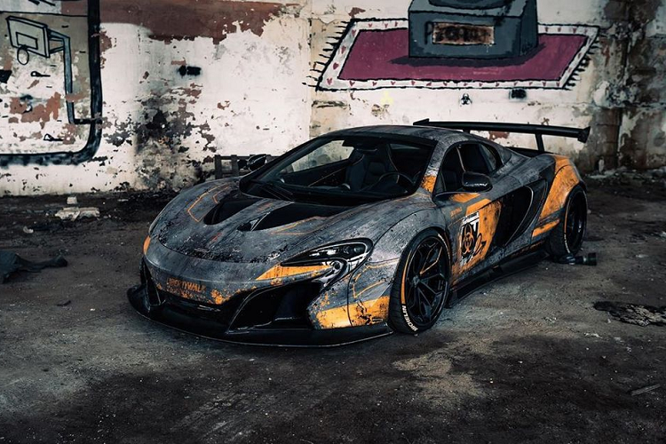 Sieu xe McLaren 650S phong cach “phong xa hat nhan” tu Liberty Walk-Hinh-2