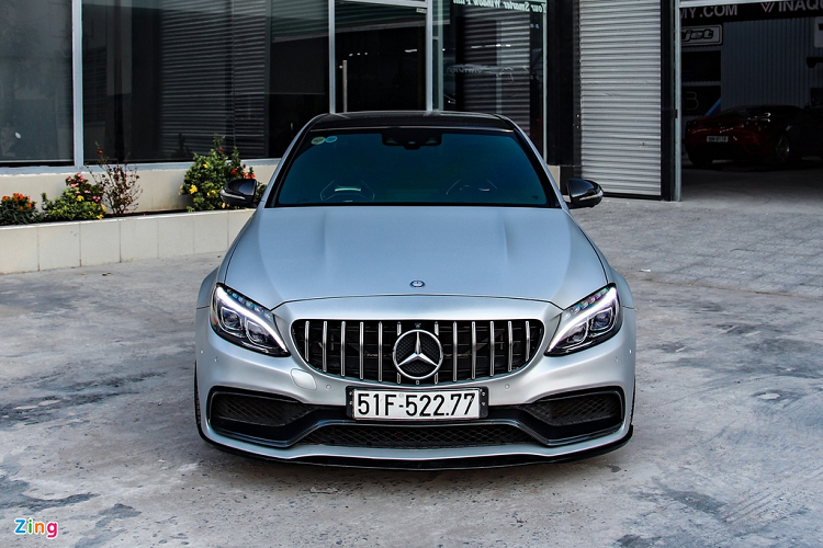 Mercedes-AMG C63 S cua Cuong Do la tai xuat voi dien mao moi-Hinh-4