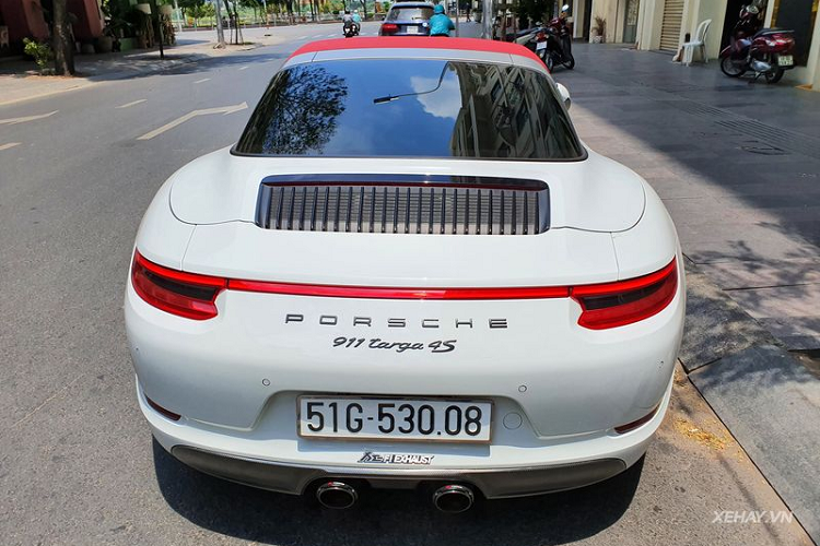 Porsche 911 Targa 4S hang hiem hon 11 ty lan banh o Sai Gon-Hinh-5