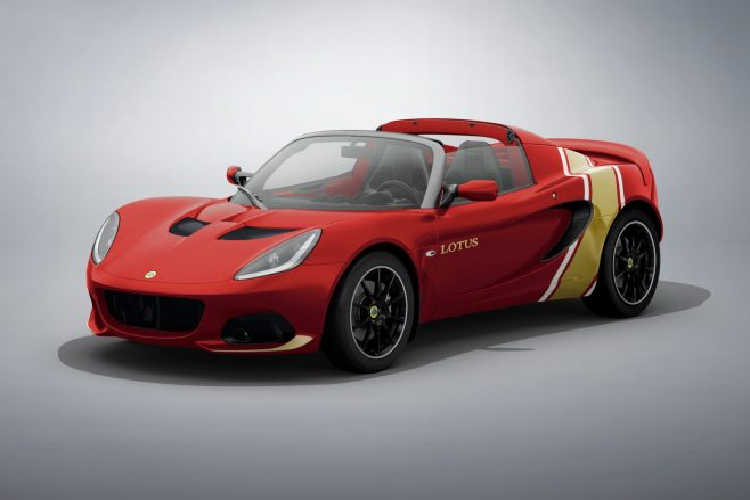 Lotus Elise Heritage Edition ra mat voi bon phoi mau dac biet