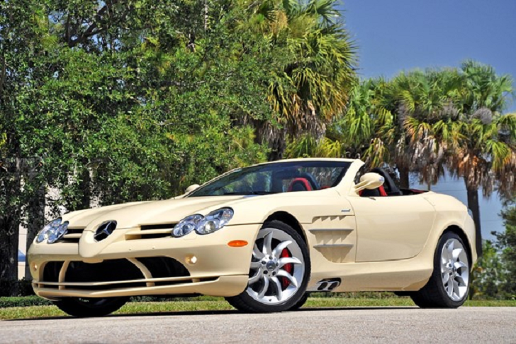 Mercedes-Benz SLR McLaren mau son Elfenbein doc nhat the gioi-Hinh-2