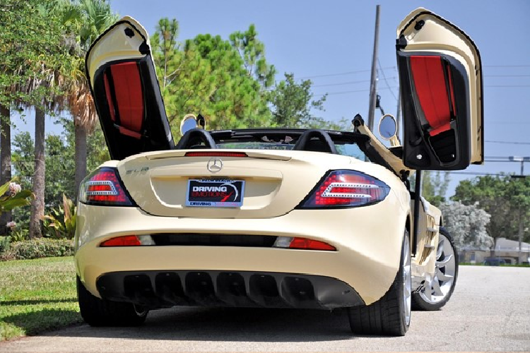 Mercedes-Benz SLR McLaren mau son Elfenbein doc nhat the gioi-Hinh-8