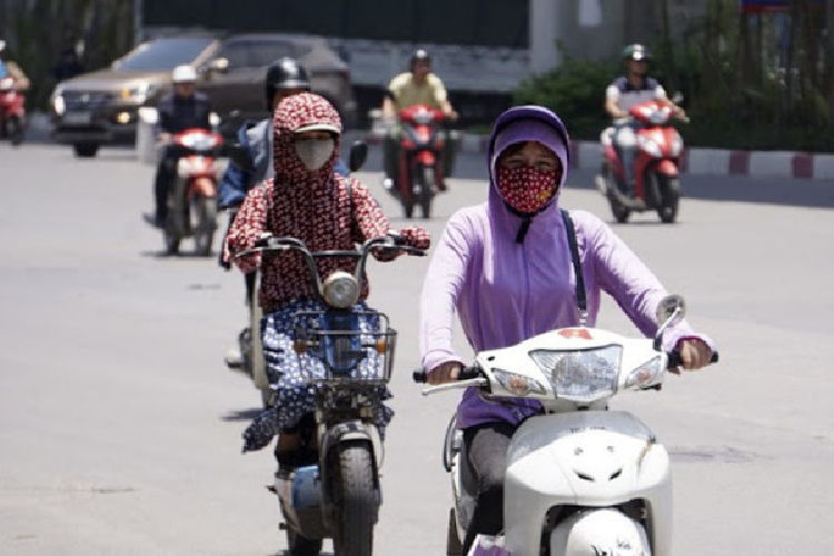 Du bao thoi tiet 14/5, Ha Noi ngay nang, chieu toi mua giong