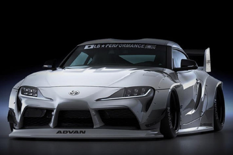 Can canh Toyota GR Supra 2021 dau tien do Liberty Walk-Hinh-5