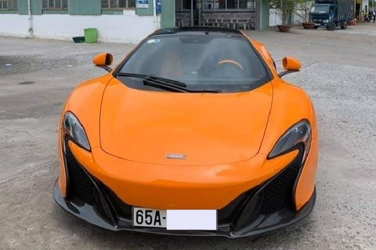 McLaren 650S Spider cua Minh Nhua ve tay dai gia Can Tho