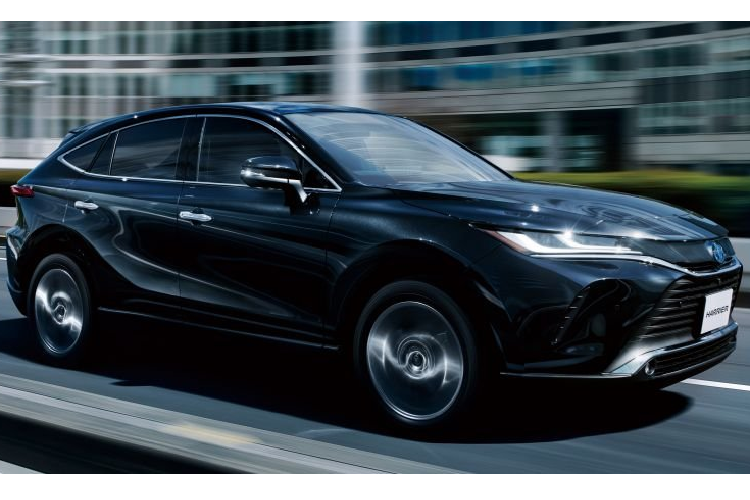 Toyota Harrier 2021 ra mat thi truong noi dia, tu 652 trieu dong