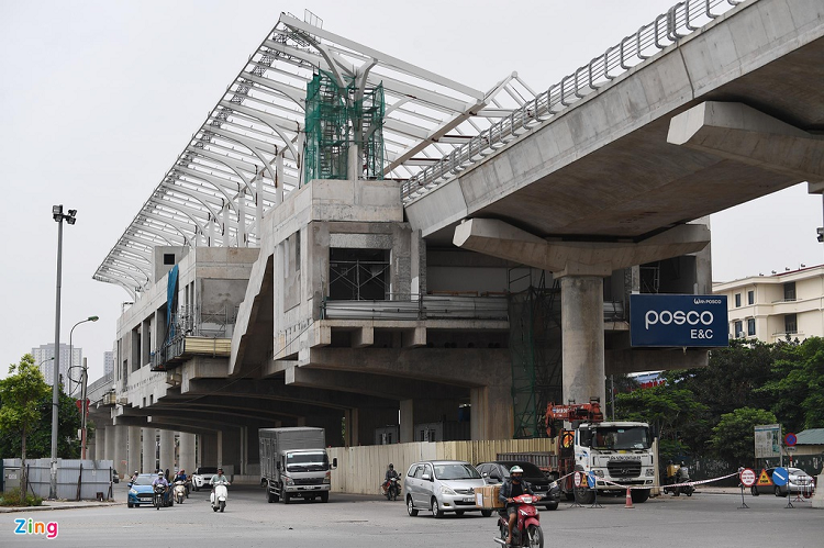 Vi sao nha thau du an metro Nhon - Ga Ha Noi doi them hang trieu USD?