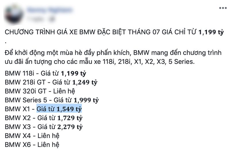 BMW X1 bat ngo giam toi 310 trieu dong tai Viet Nam-Hinh-2