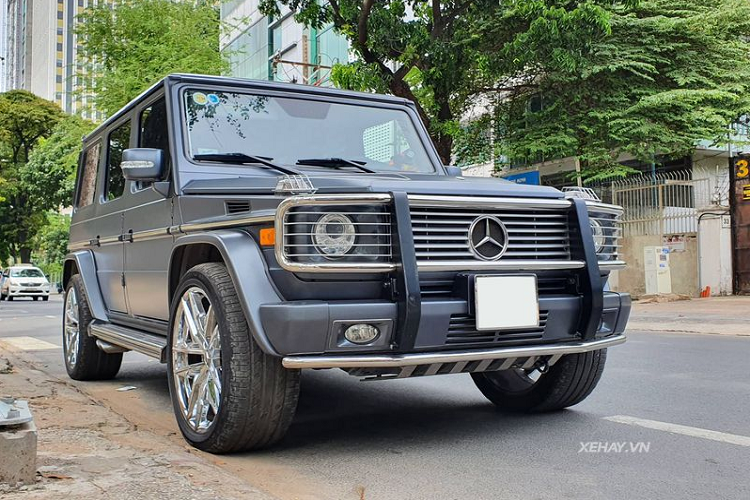 Cham mat Mercedes-AMG G55 